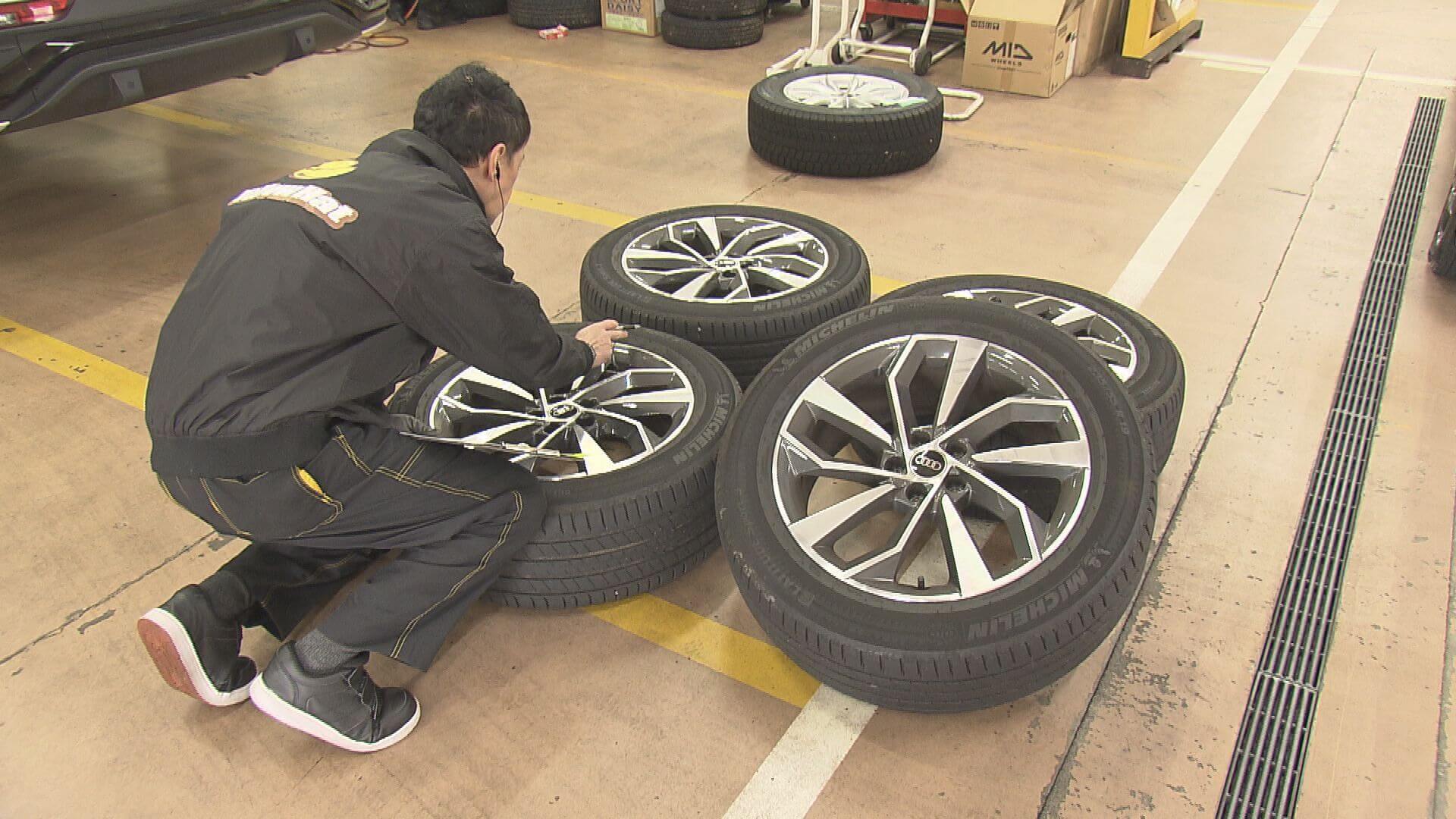 広島】3日から寒気到来 県内でも冬用タイヤ交換が急ピッチ | ニュース