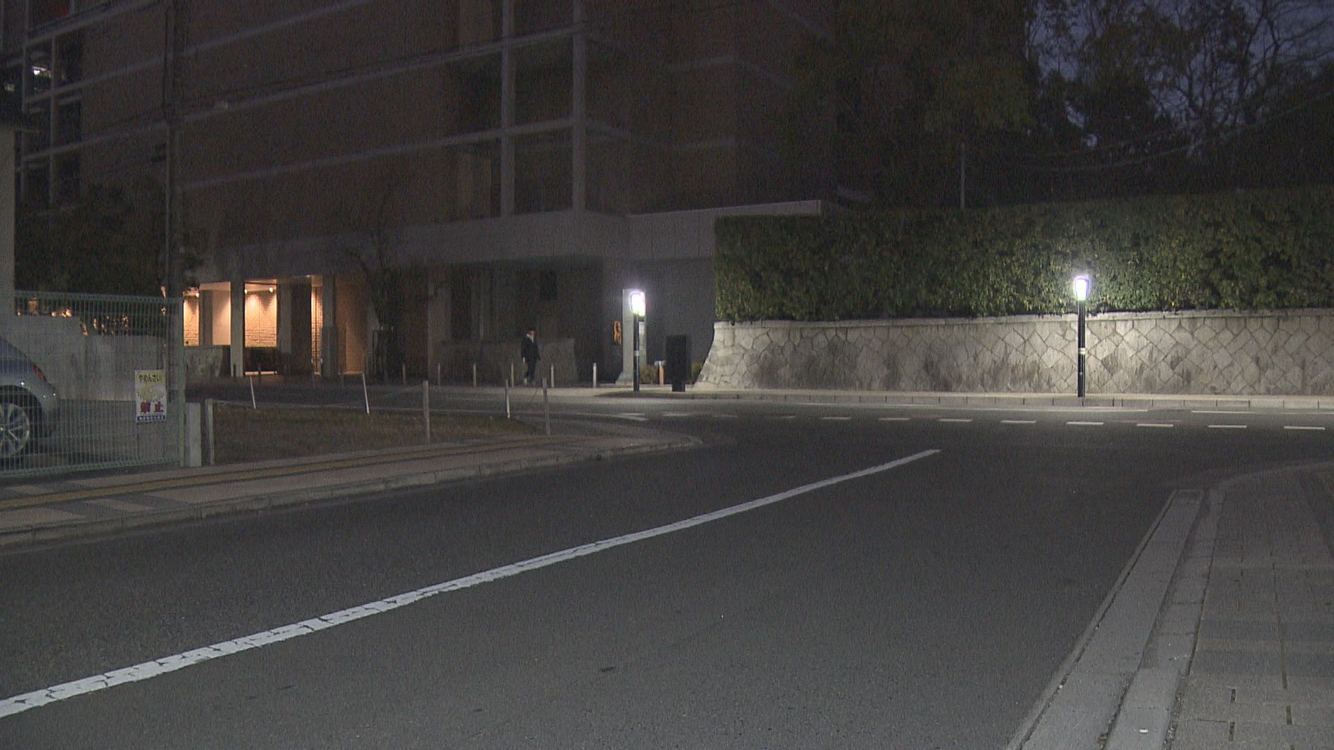 車にはねられ高齢女性死亡　広島市